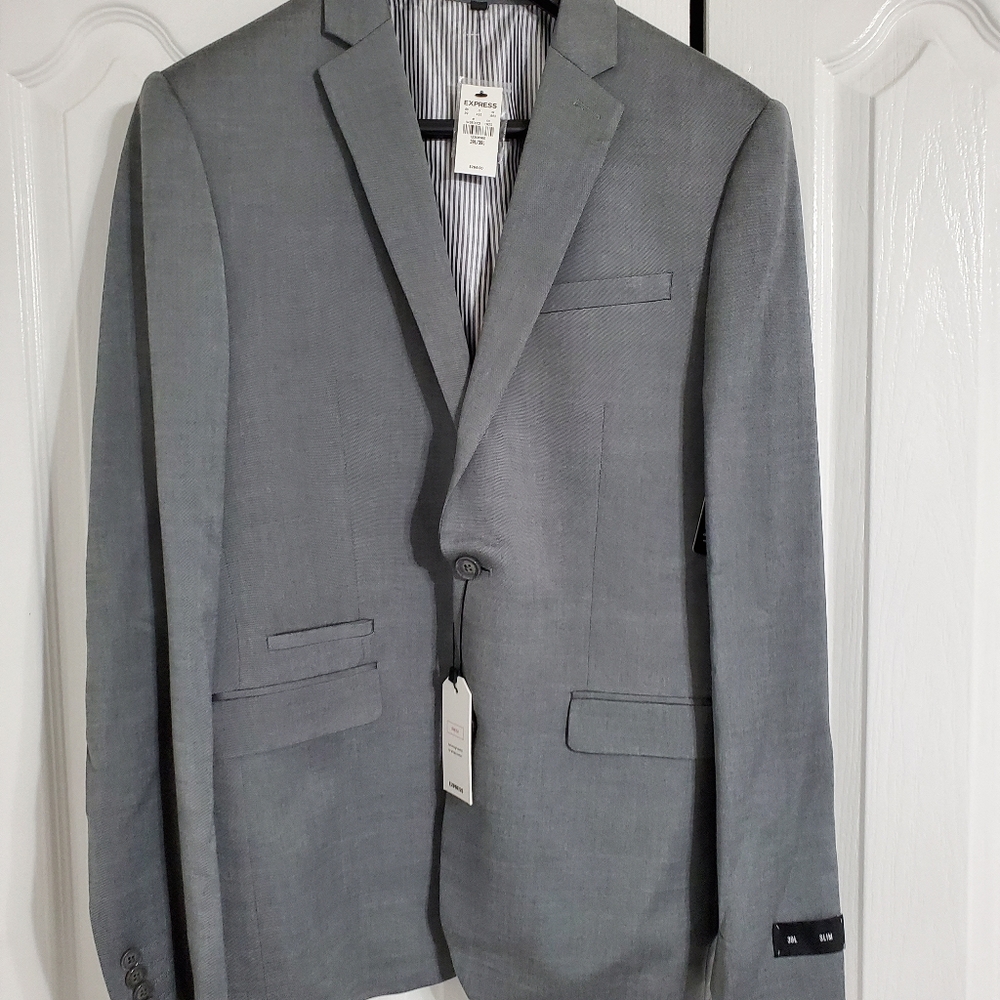 Grey men express jacket